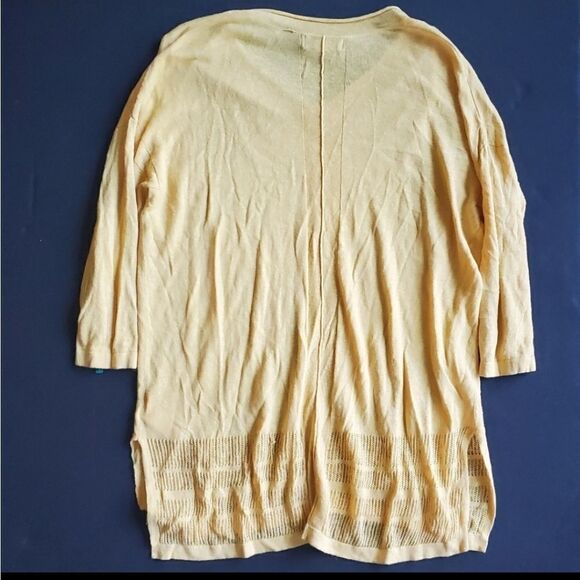 Rachel Zoe Yellow Lightweight Sweater - Picture 6 of 8